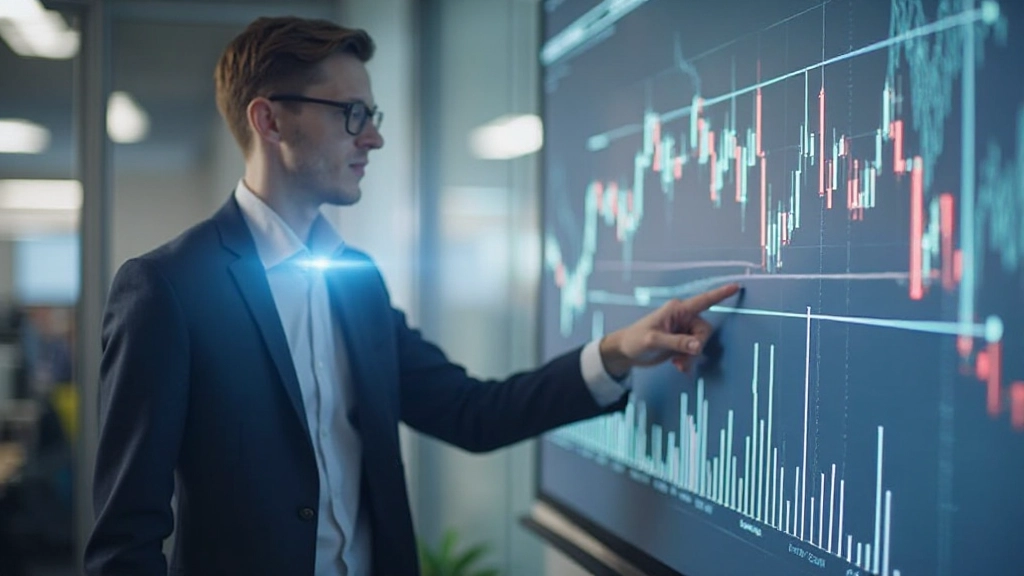 Candlestick-Muster und Trendlinien für technische Analyse