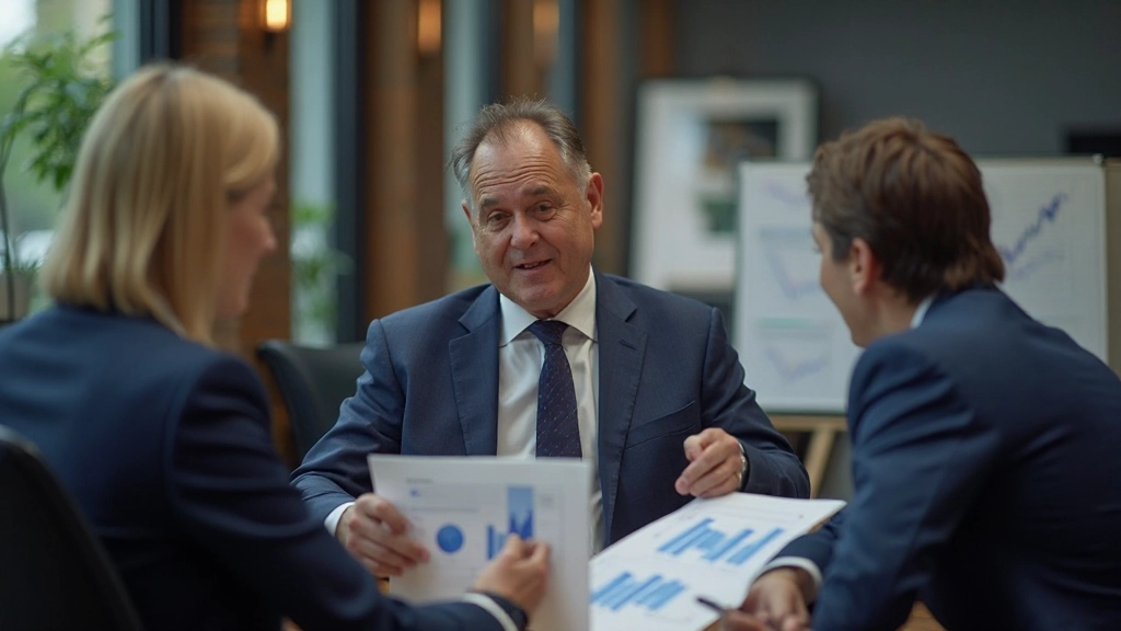 Ein visuelles Diagramm zeigt verschiedene Anlageklassen und Portfolio-Balancierung mit mehreren Finanzinstrumenten