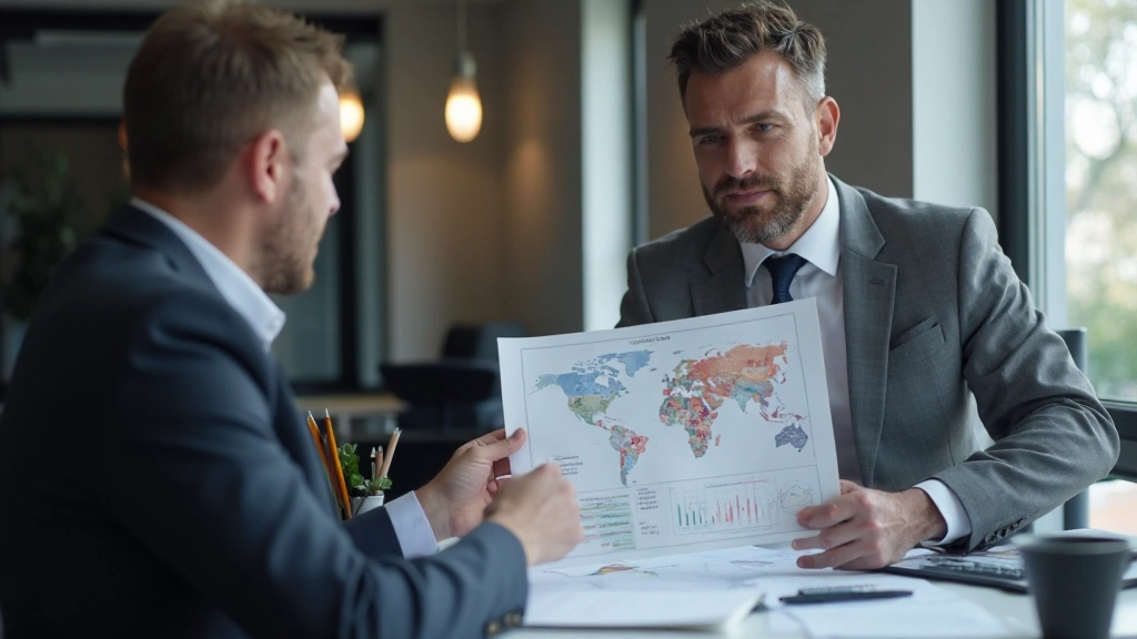 Diversifiziertes Investitionsportfolio-Übersicht mit verschiedenen Vermögensklassen auf dem Tisch angeordnet