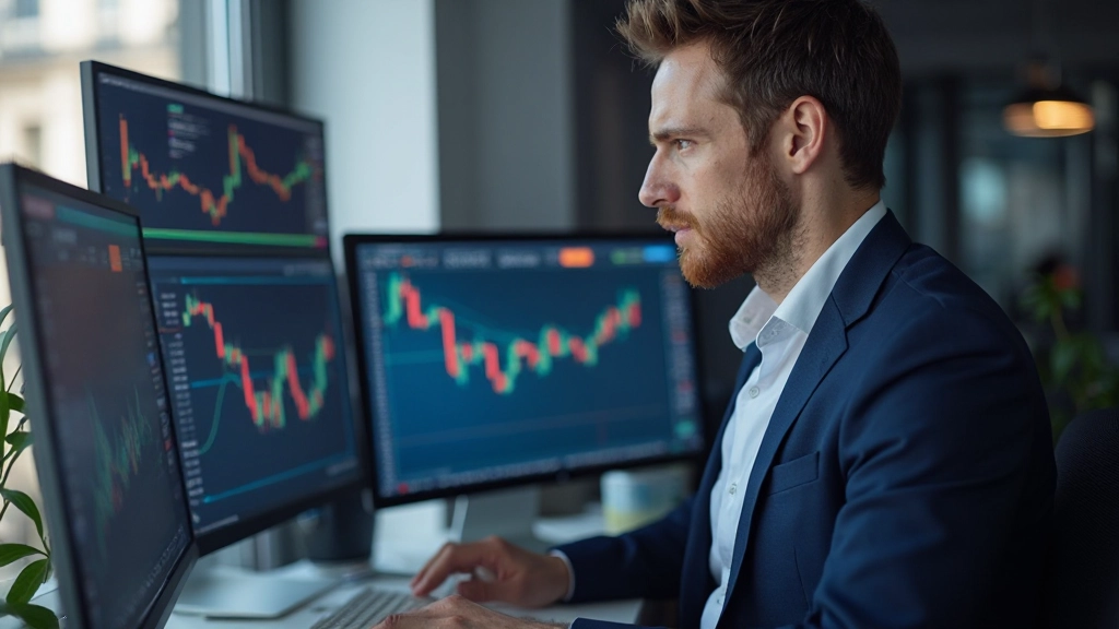 Grundlagen des Aktienhandels - Professionelle Trader analysiert Börsencharts