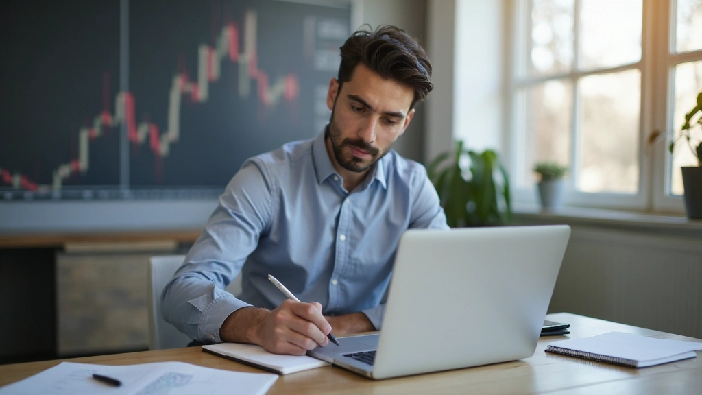 Trader nutzt Handelsjournal zum Tracking von Transaktionen