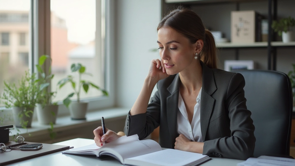Anfängerleitfaden mit Handbuch und Notizblock für Handelskonzepte
